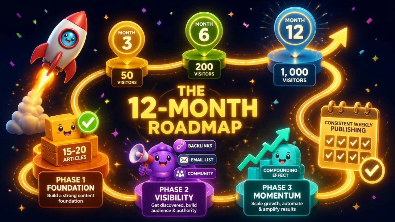 From Zero to 1,000 Daily Visitors: A Realistic Website Growth Roadmap