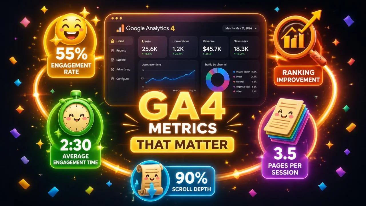 Google Analytics 4 for Beginners: The Metrics That Actually Affect Your Search Rankings